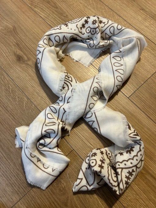 Echarpe Bandana Beige