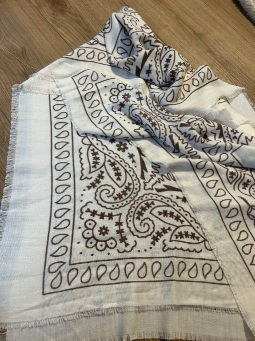 Echarpe Bandana Beige