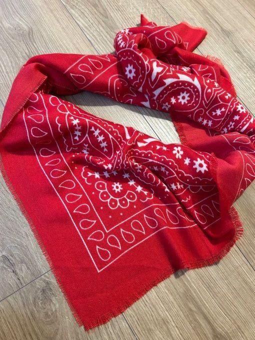 Echarpe Bandana Rouge