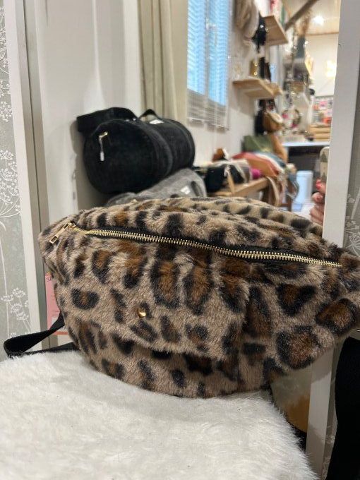 Sac banane LEOPARD doudou