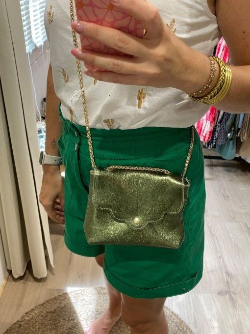 Mini sac Manille vert 