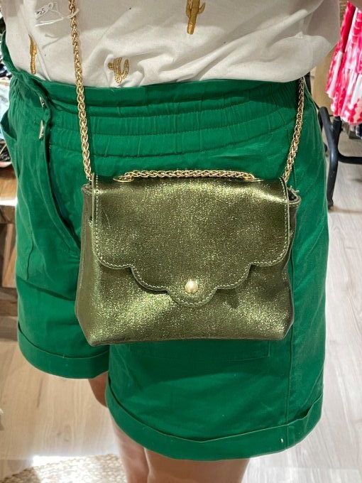 Mini sac Manille vert 